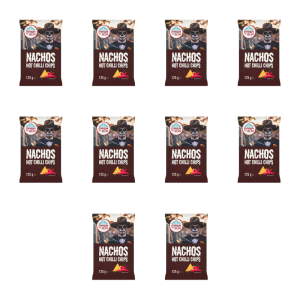 Case De Mexico Tortilla chips chilli 125 g X10
